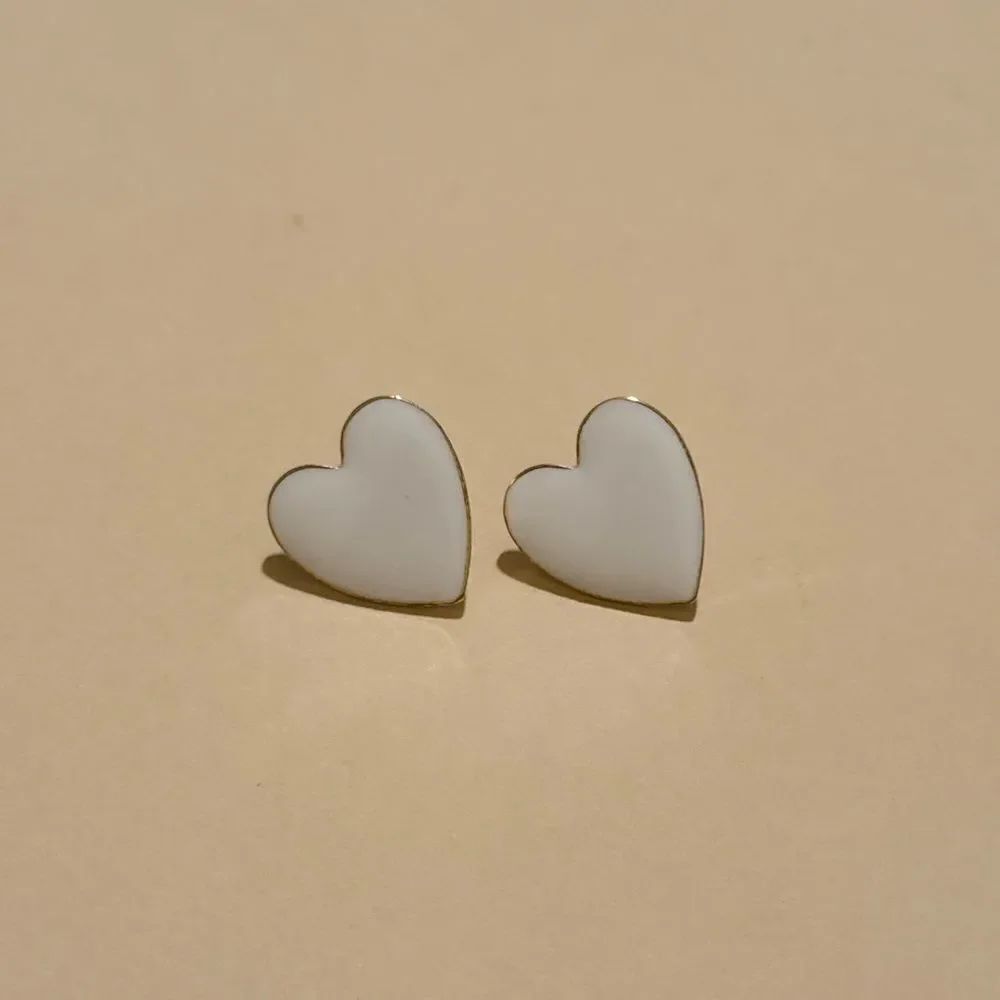 Heart earrings N1211